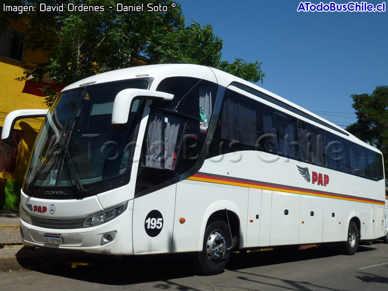 Comil Campione Invictus 1200 / Mercedes Benz O-500RS-1836 BlueTec5 / Turismo PAP (Argentina)