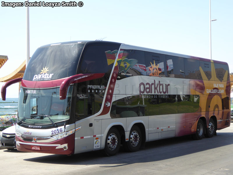 Marcopolo Paradiso G7 1800DD / Volvo B-450R 8x2 Euro5 / Parktur Agência de Viagens (Río Grande do Sul - Brasil)