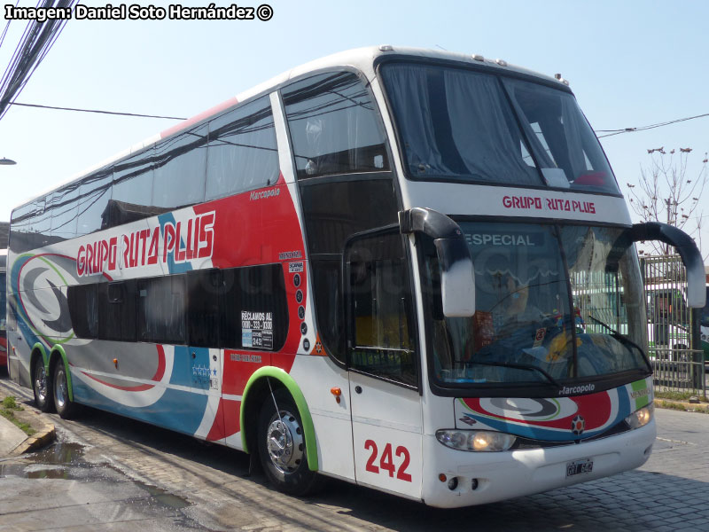 Marcopolo Paradiso G6 1800DD / Scania K-420 / Grupo Ruta Plus (Argentina)