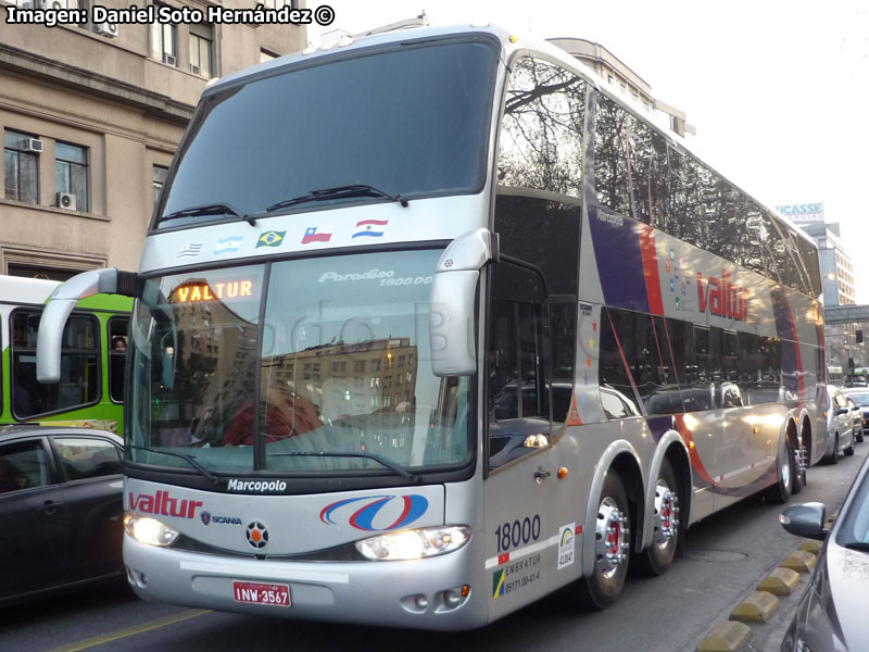 Marcopolo Paradiso G6 1800DD / Scania K-420 8x2 / Valtur Turismo (Río Grande do Sul - Brasil)