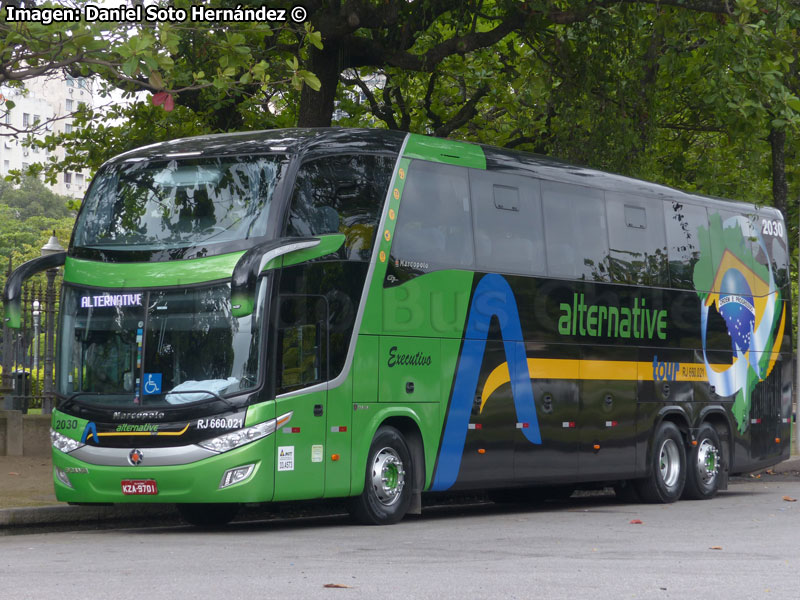 Marcopolo Paradiso G7 1600LD / Scania K-400B eev5 / Alternative Tour (Río de Janeiro - Brasil)