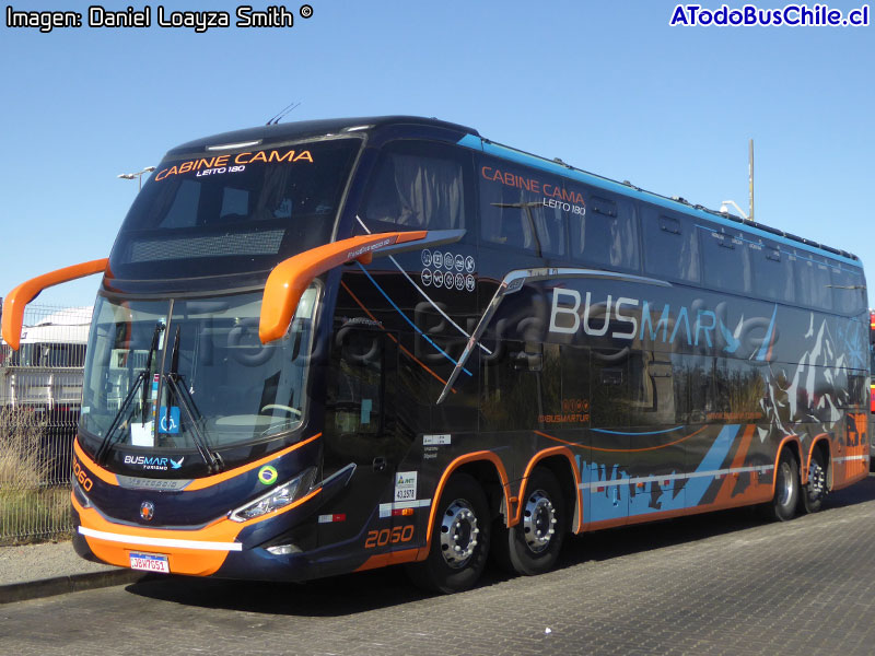 Marcopolo Paradiso G8 1800DD / Volvo B-450R 8x2 Euro5 / Busmar Turismo (Río Grande do Sul - Brasil)