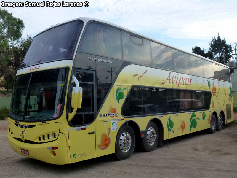 Busscar Panorâmico DD / Volvo B-12R 8x2 / Avipan Viagens & Turismo (Río Grande do Sul - Brasil)