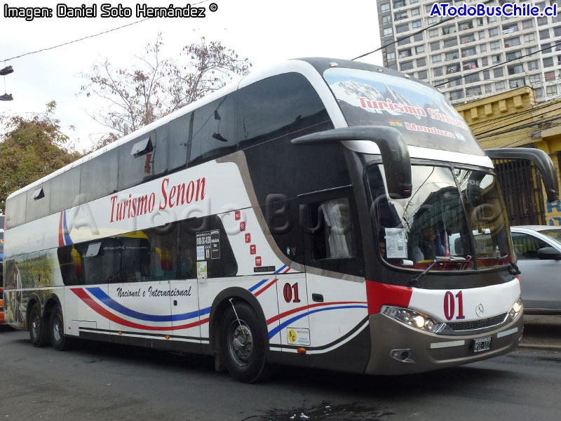 Comil Campione DD / Mercedes Benz O-500RSD-2436 / Turismo Senón (Argentina)