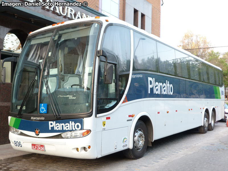 Marcopolo Paradiso G6 1200HD / Mercedes Benz O-400RSD / Planalto Transportes (Río Grande do Sul - Brasil)