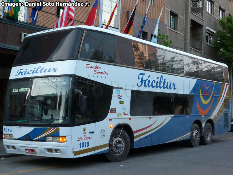 Marcopolo Paradiso GV 1800DD / Mercedes Benz O-400RSD / Fáciltur Agência de Viagens & Turismo (Río Grande do Sul - Brasil)