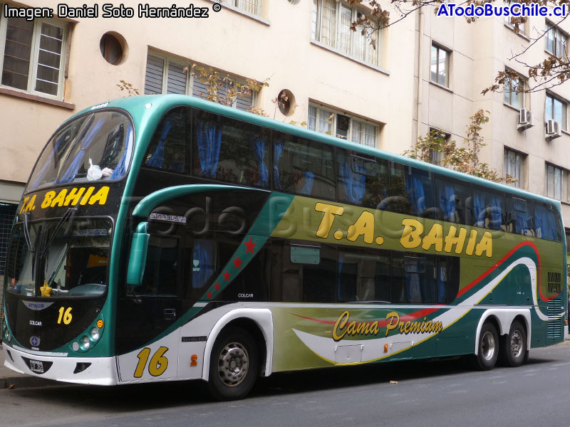 Metalsur Starbus 2 DP / Mercedes Benz O-500RSD-2436 / T. A. Bahía (Argentina)