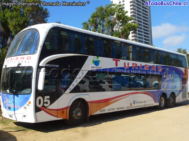 Metalsur Starbus 2 DP / Mercedes Benz O-500RSD-2436 / Jai Turismo (Argentina)