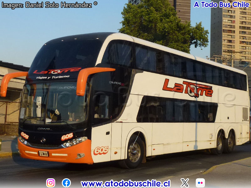 Comil Campione DD / Mercedes Benz O-500RSD-2436 / La Torre Viajes & Turismo (Argentina)