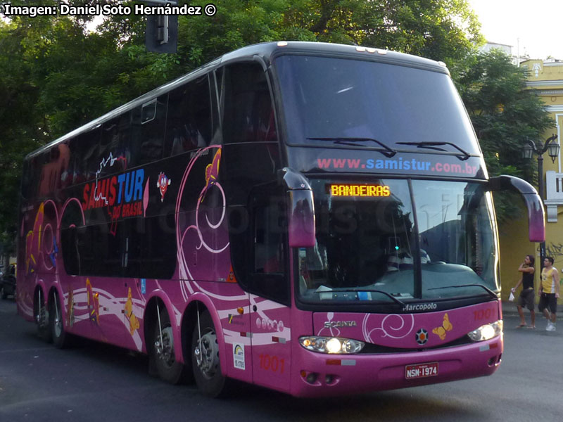 Marcopolo Paradiso G6 1800DD / Scania K-420B 8x2 / Samistur Agência de Viagens (Pará - Brasil)