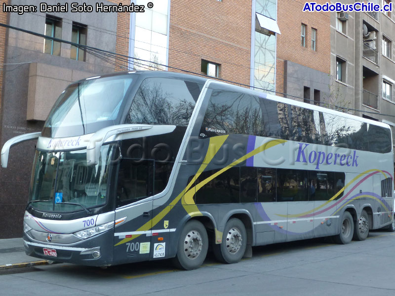 Marcopolo Paradiso G7 1800DD / Scania K-400B 8x2 eev5 / Turismo Kopereck (Río Grande do Sul - Brasil)