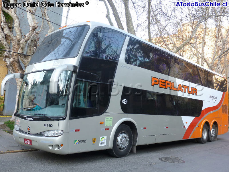 Marcopolo Paradiso G6 1800DD / Scania K-380B / Perlatur Viagens & Turismo (Río Grande do Sul - Brasil)