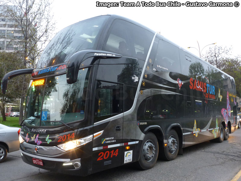 Marcopolo Paradiso G7 1800DD / Scania K-400B 8x2 eev5 / Samistur Agência de Viagens (Pará - Brasil)