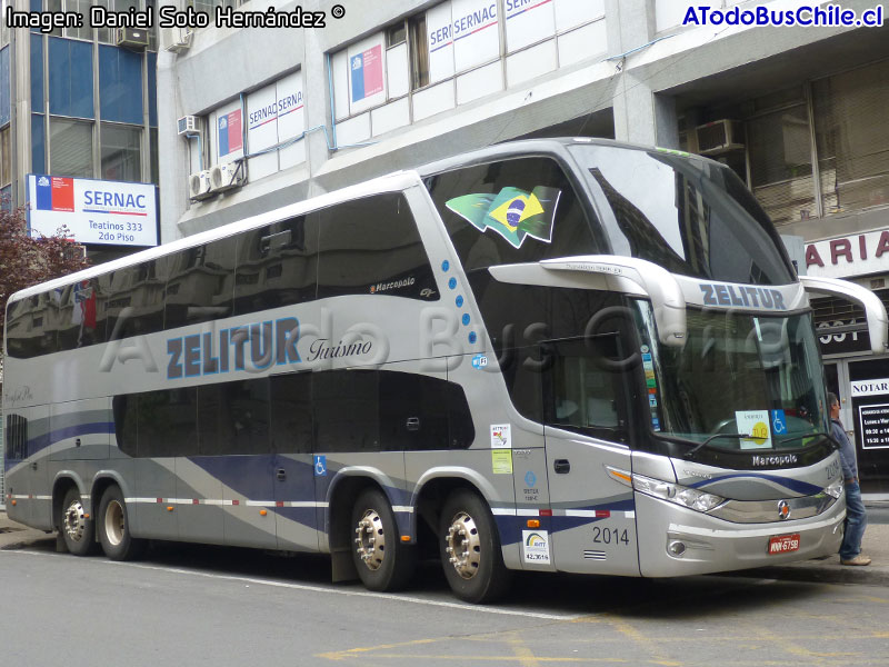 Marcopolo Paradiso G7 1800DD / Volvo B-450R 8x2 Euro5 / Zelitur Turismo (Santa Catarina - Brasil)