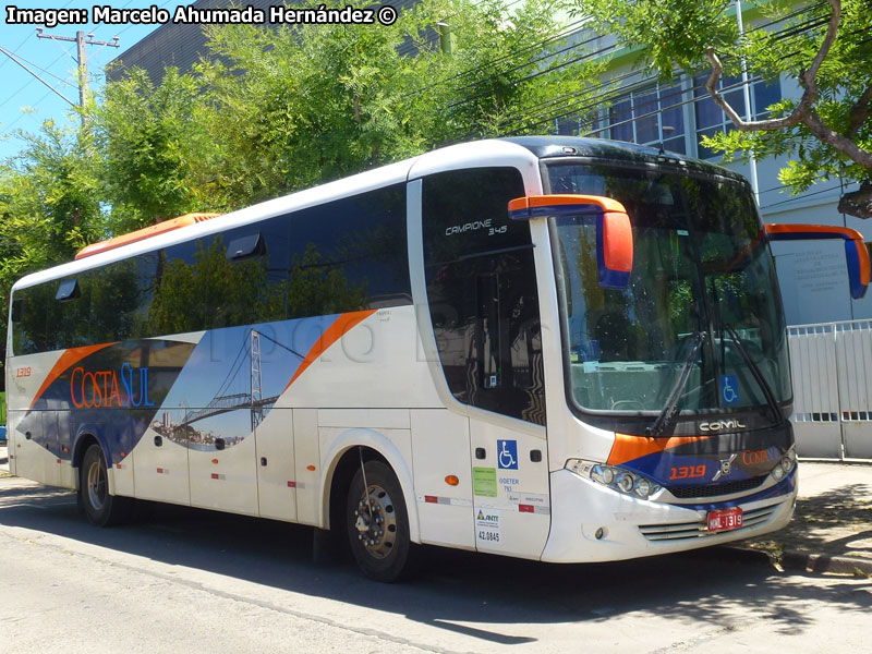 Comil Campione 3.45 / Volvo B-270F Euro5 / Costa Sul Viagens (Santa Catarina - Brasil)