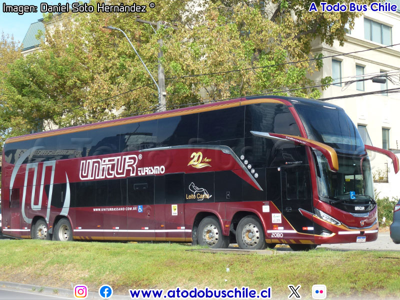 Marcopolo Paradiso G8 1800DD / Volvo B-510R 8x2 Euro6 / Unitur Turismo (Río Grande do Sul - Brasil)