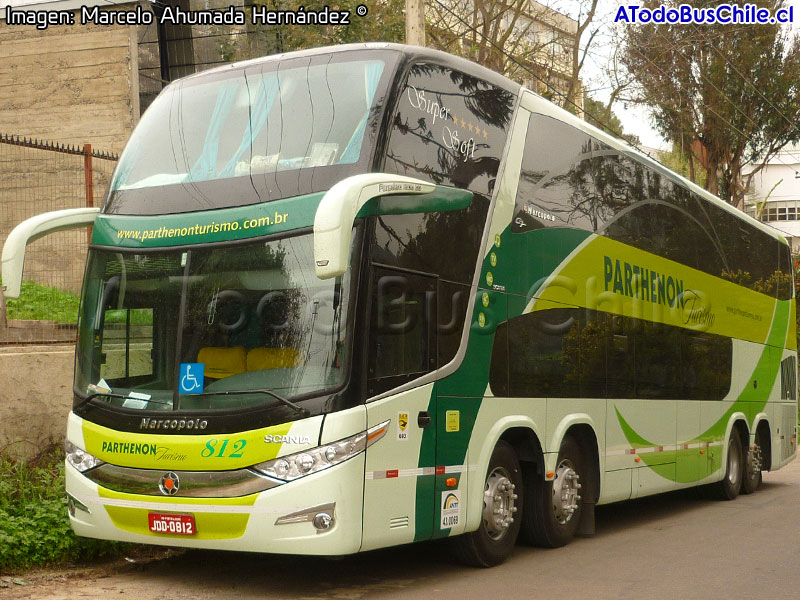 Marcopolo Paradiso G7 1800DD / Scania K-420B 8x2 / Parthenon Turismo (Río Grande do Sul - Brasil)