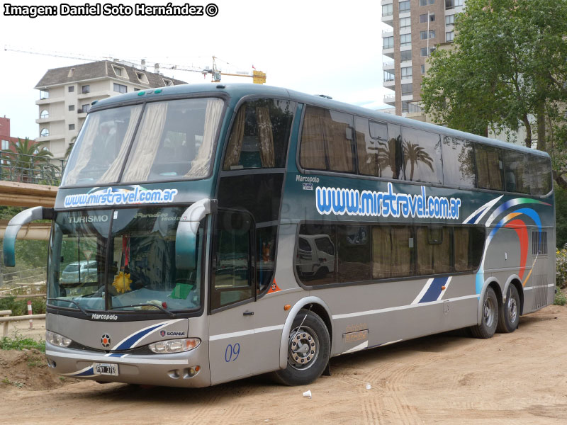 Marcopolo Paradiso G6 1800DD / Scania K-420 / Mirstravel Turismo (Argentina)