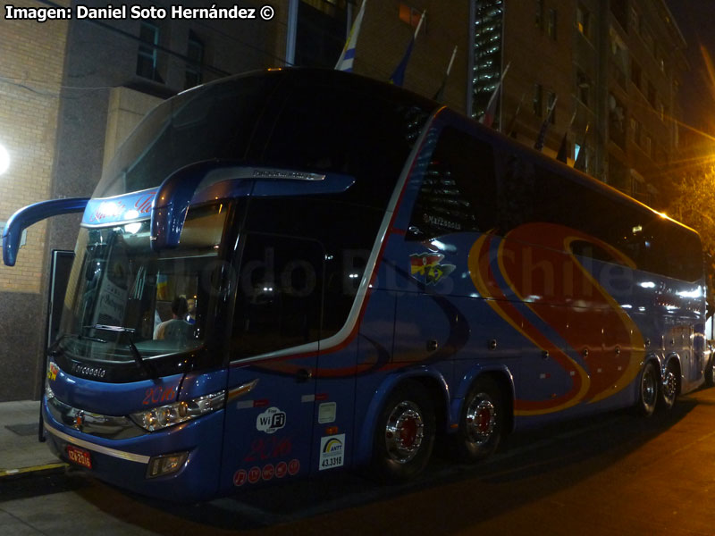 Marcopolo Paradiso G7 1600LD / Scania K-440B 8x2 eev5 / Silvia Tur Agência de Viagens & Turismo (Río Grande do Sul - Brasil)