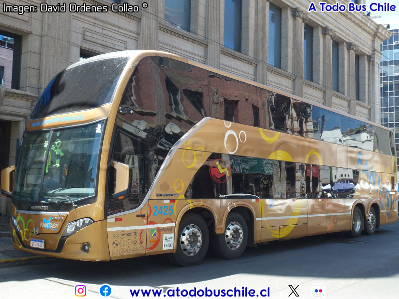 Busscar Vissta Buss DD / Volvo B-450R 8x2 Euro5 / Fantasy Turismo (Santa Catarina - Brasil)