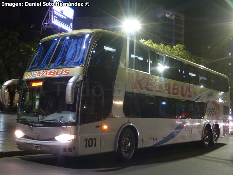 Marcopolo Paradiso G6 1800DD / Scania K-380B / Empresa Kecabus (Argentina)