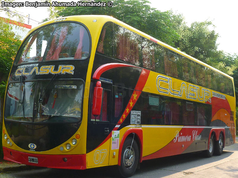 Metalsur Starbus 2 DP / Mercedes Benz O-500RSD-2436 / Transportes Clasur (Argentina)