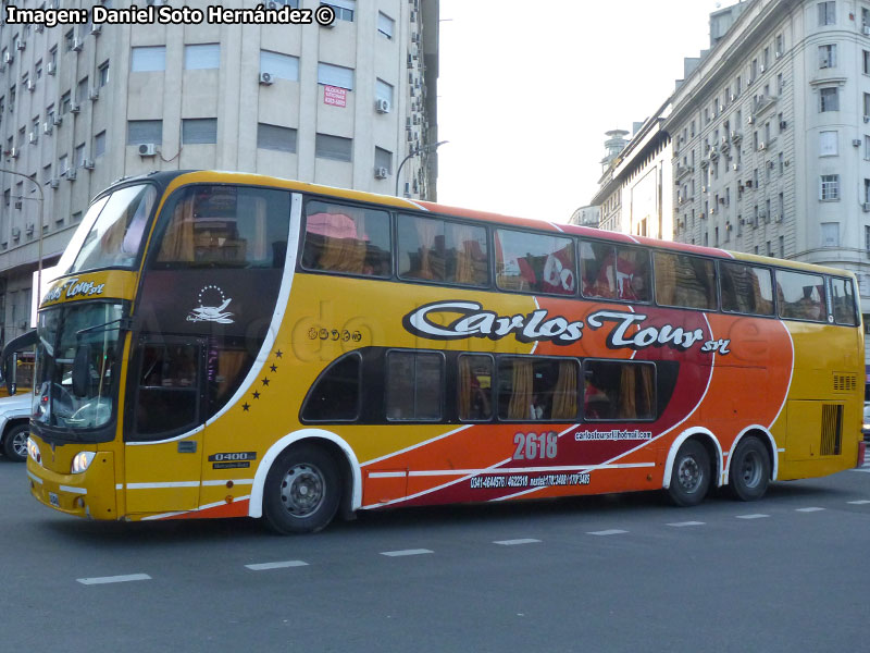 Sudamericanas F-50 DP / Mercedes Benz O-400RSD / Carlos Tour S.R.L. (Argentina)