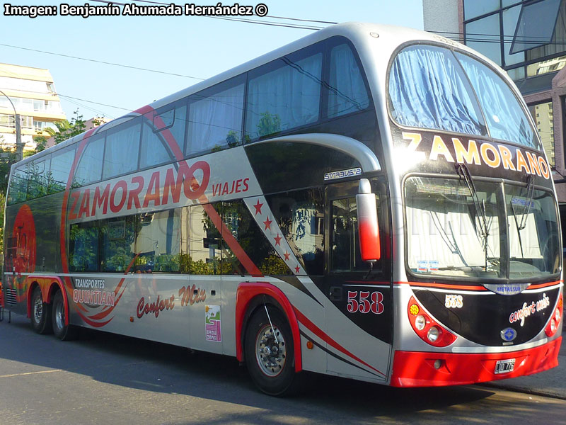 Metalsur Starbus 2 DP / Mercedes Benz O-500RSD-2436 / Zamorano Viajes (Argentina)