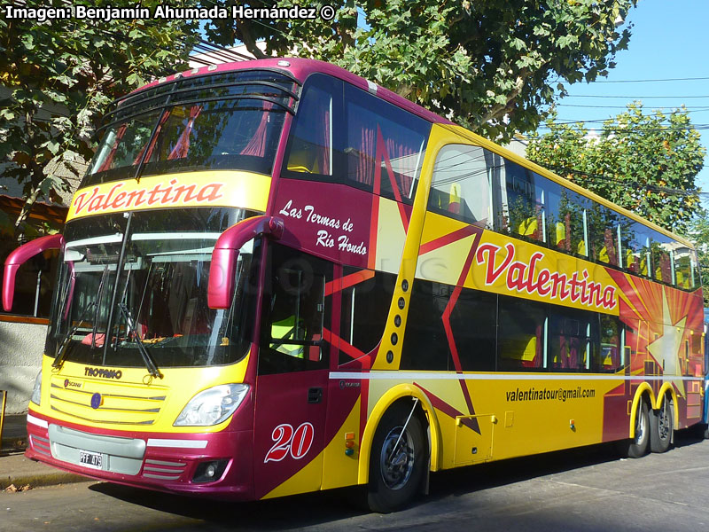 Troyano Calixto DP Autocar / Scania K-410B / Valentina Tour (Argentina)