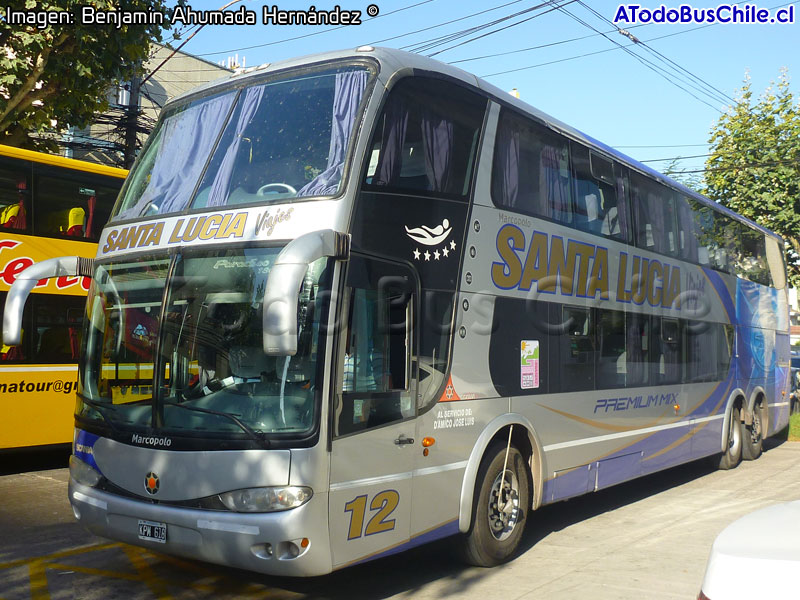 Marcopolo Paradiso G6 1800DD / Scania K-420B / Santa Lucía Viajes (Argentina)