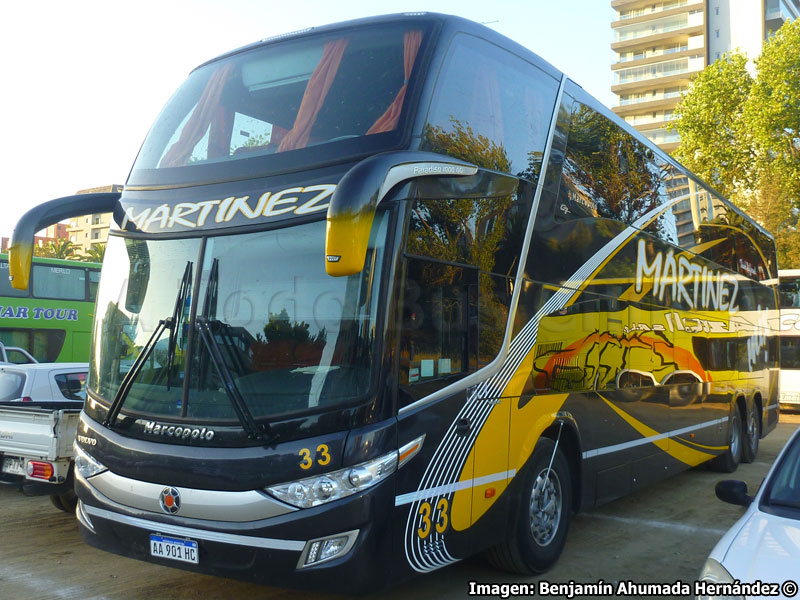 Marcopolo Paradiso G7 1800DD / Volvo B-450R Euro5 / Martínez Turismo (Argentina)