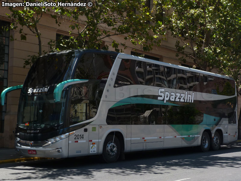 Marcopolo Paradiso G7 1800DD / Scania K-400B eev5 / Spazzini Tur (Río Grande do Sul - Brasil)