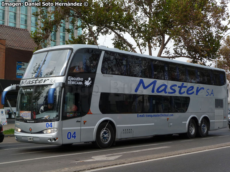 Marcopolo Paradiso G6 1800DD / Scania K-380B / Transportes Master S.A. (Argentina)