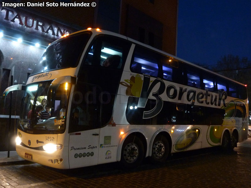 Marcopolo Paradiso G6 1800DD / Scania K-380 8x2 / Borgetur (Río Grande do Sul - Brasil)