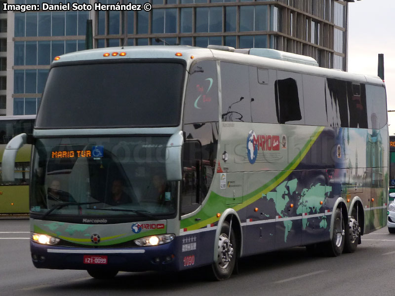 Marcopolo Paradiso G6 1550LD / Scania K-380 / Mário Tur (Río Grande do Sul - Brasil)