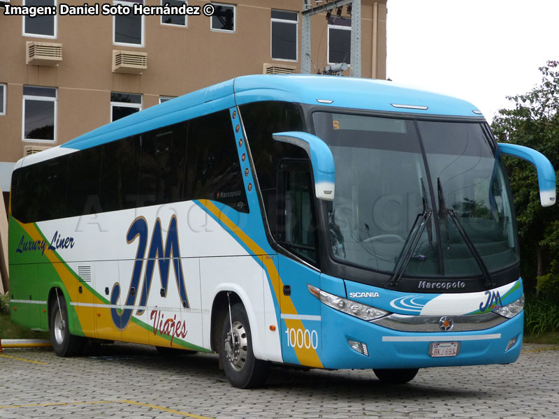 Marcopolo Paradiso G7 1200 / Scania K-360B / JM Viajes (Paraguay)