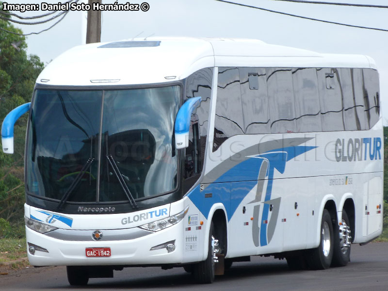 Marcopolo Paradiso G7 1200 / Mercedes Benz O-500RSD-2436 / Gloritur Original Turismo (Paraná - Brasil)