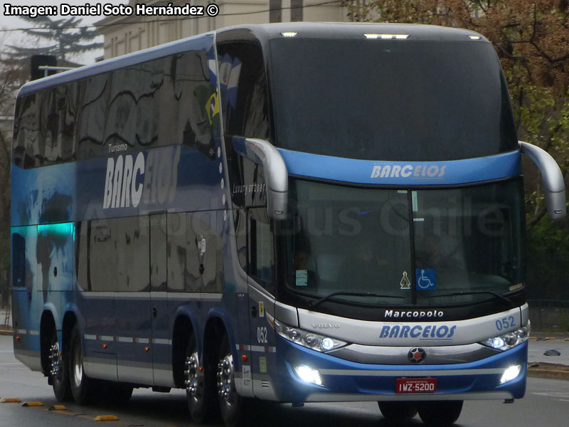 Marcopolo Paradiso G7 1800DD / Volvo B-450R 8x2 Euro5 / Turismo Barcelos (Río Grande do Sul - Brasil)