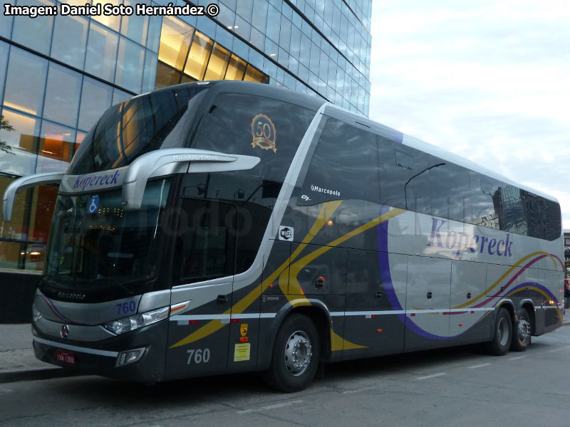 Marcopolo Paradiso G7 1600LD / Scania K-400B eev5 / Kopereck Turismo (Río Grande do Sul - Brasil)