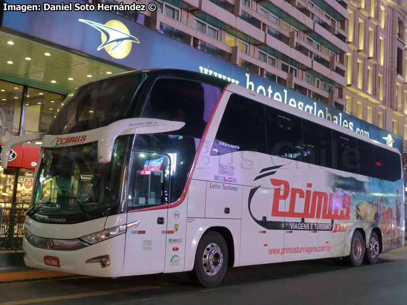 Marcopolo Paradiso G7 1600LD / Volvo B-420R Euro5 / Primus Tur (Río Grande do Sul - Brasil)