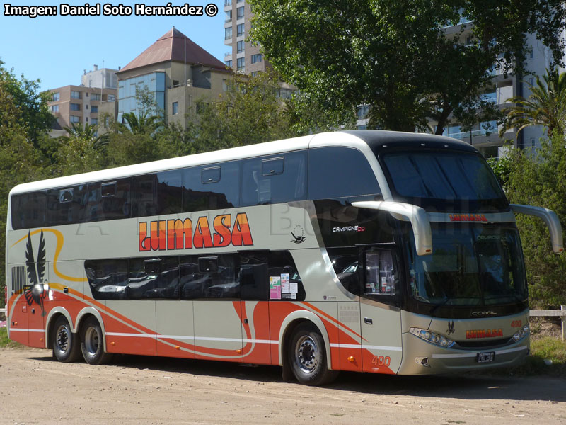 Comil Campione DD / Scania K-410B / Lumasa Turismo (Argentina)