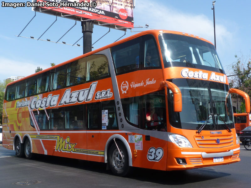 Troyano Calixto DP Autocar / Scania K-410B / Turismo Costa Azul (Argentina)