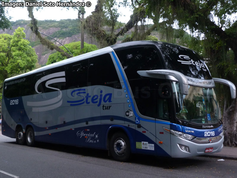 Marcopolo Paradiso G7 1600LD / Scania K-400B eev5 / Steja Turismo (Minas Gerais - Brasil)