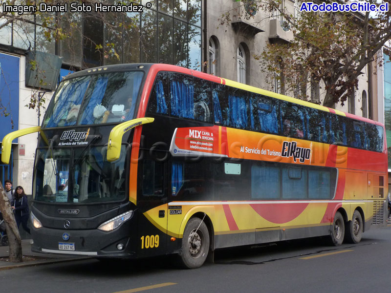 Metalsur Starbus 3 DP / Mercedes Benz O-500RSD-2436 BlueTec5 / Viajes & Turismo El Rayo (Argentina)