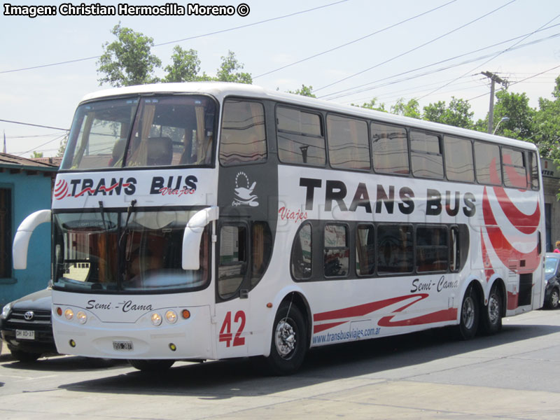 Sudamericanas F-50 DP / Scania K-124IB / Trans Bus Viajes (Argentina)