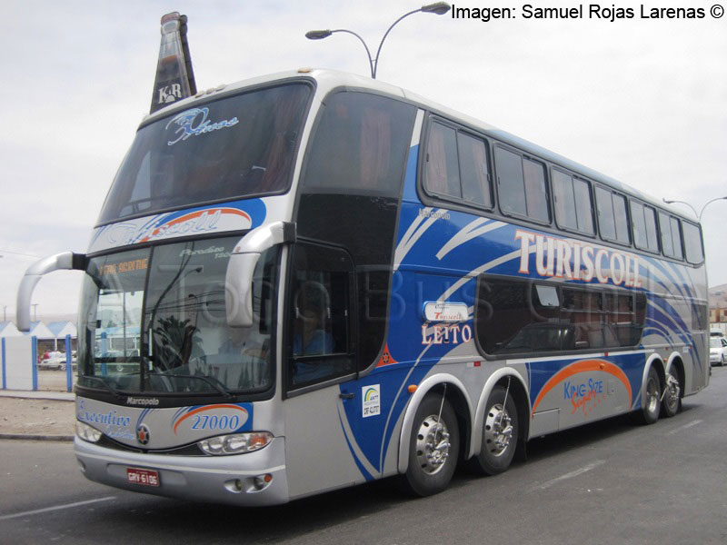 Marcopolo Paradiso G6 1800DD / Scania K-420 8x2 / Turiscoll Viagens (Santa Catarina - Brasil)