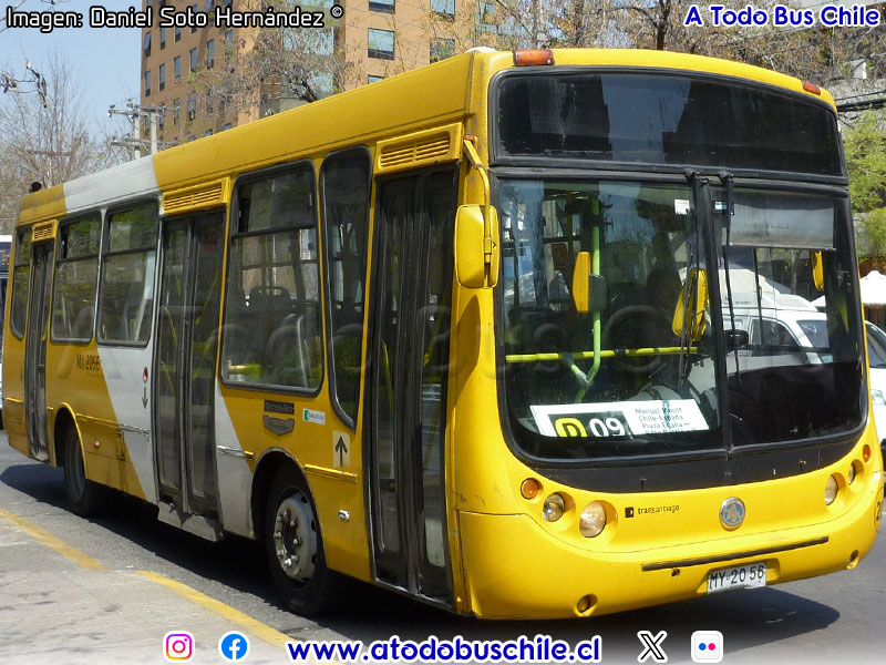 Metalpar Tronador / Mercedes Benz OH-1115L-SB / Servicio Alimentador D-09
