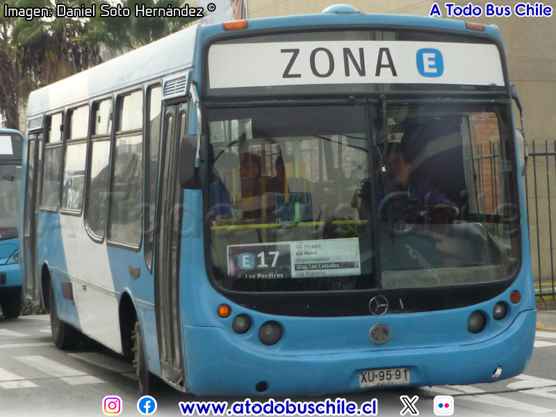 Metalpar Tronador / Mercedes Benz OH-1115L-SB / Servicio Alimentador E-17
