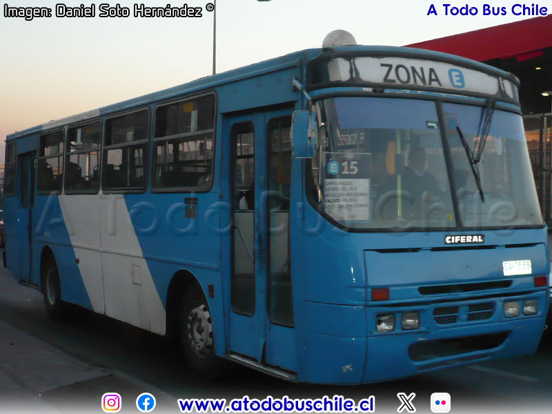 Ciferal GLS Bus / Mercedes Benz OF-1620 / Servicio Alimentador E-15