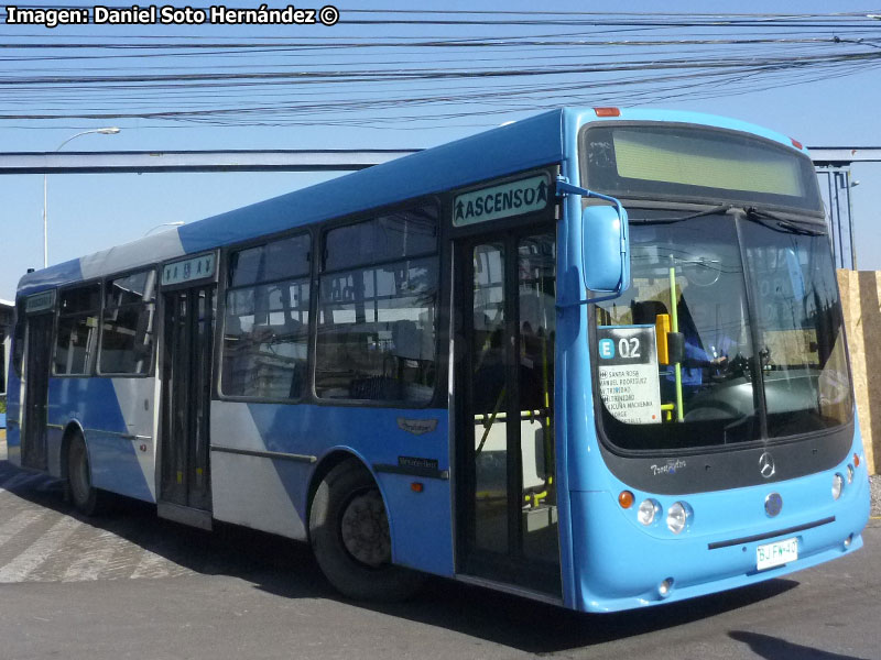 Metalpar Tronador / Mercedes Benz O-500U-1725 / Servicio Alimentador E-02